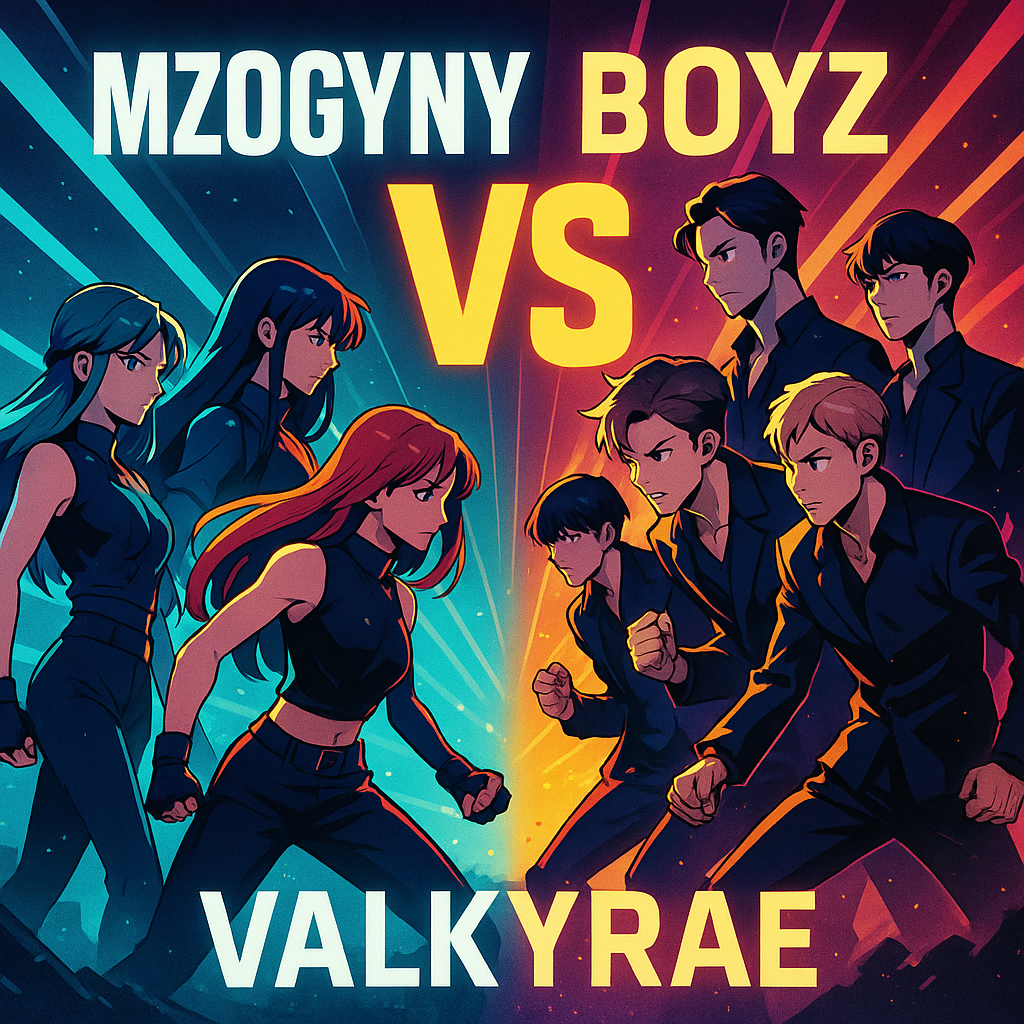 Mzogyny Boyz vs Valkyrae cover